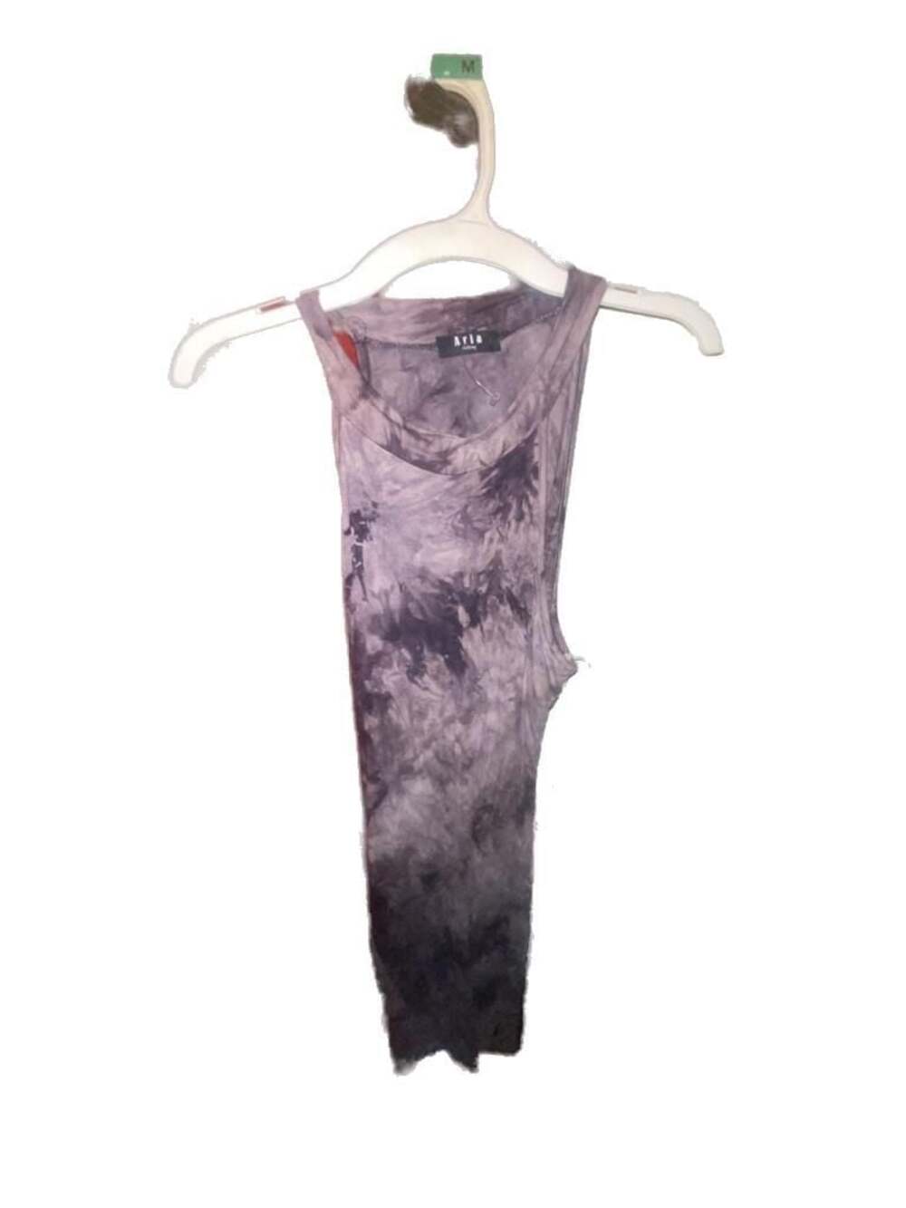 Aria Clothing Purple Tie Dye Sleeveless Maxi Dress